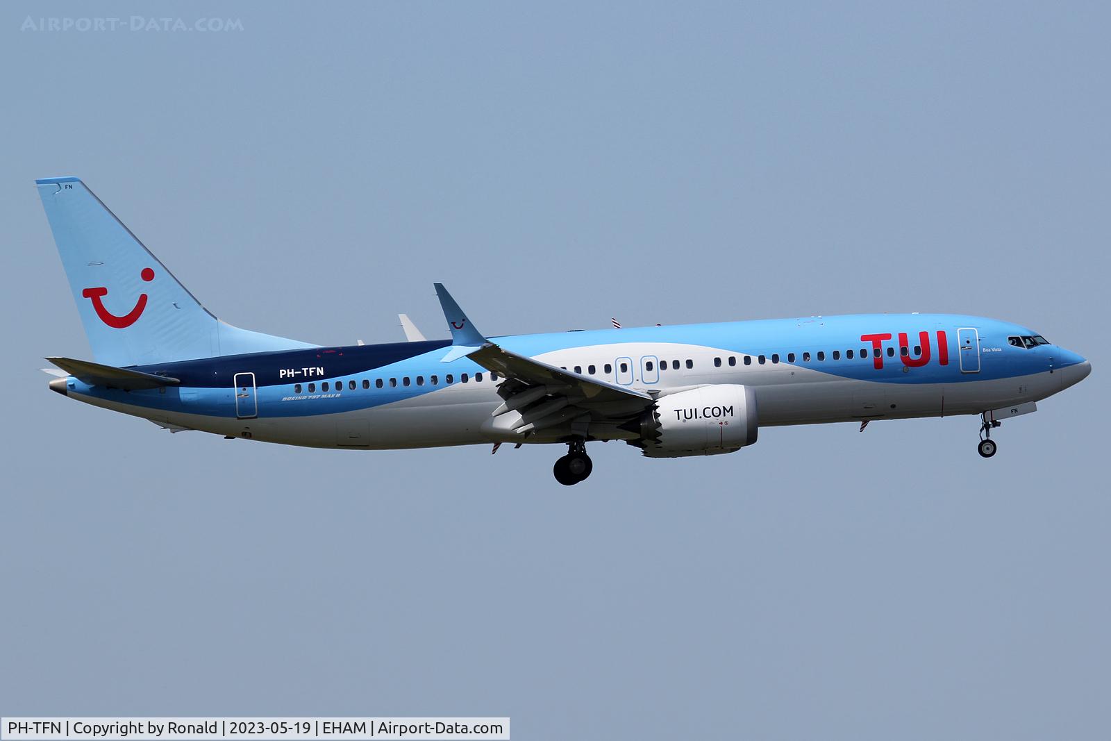 PH-TFN, 2018 Boeing 737-8 C/N 44596, at spl