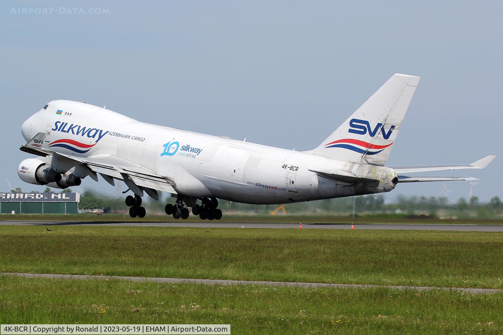 4K-BCR, 2006 Boeing 747-4H6F C/N 28434, at spl