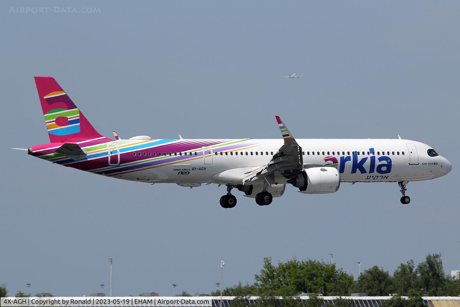 4X-AGH, 2018 Airbus A321-251N C/N 8517, at spl