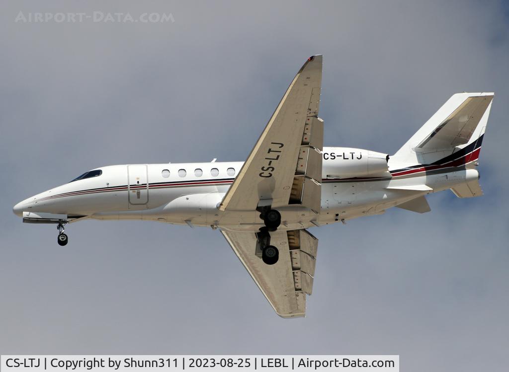 CS-LTJ, 2018 Cessna 680A Citation Latitude C/N 680A-0165, Landing rwy 24R