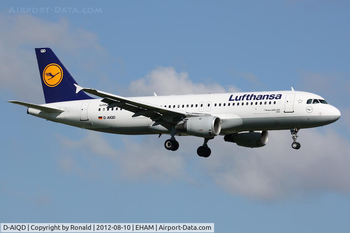 D-AIQD, 1991 Airbus A320-211 C/N 0202, at spl