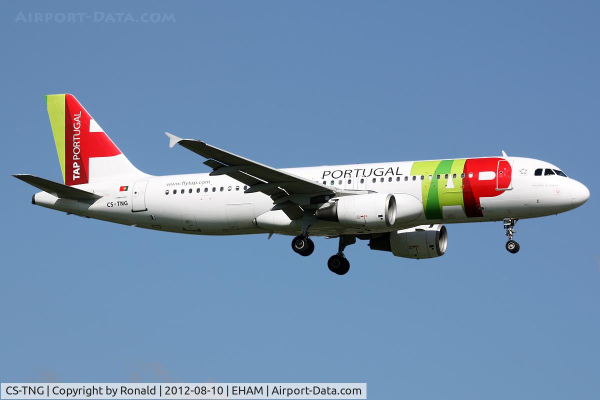 CS-TNG, 1998 Airbus A320-214 C/N 945, at spl