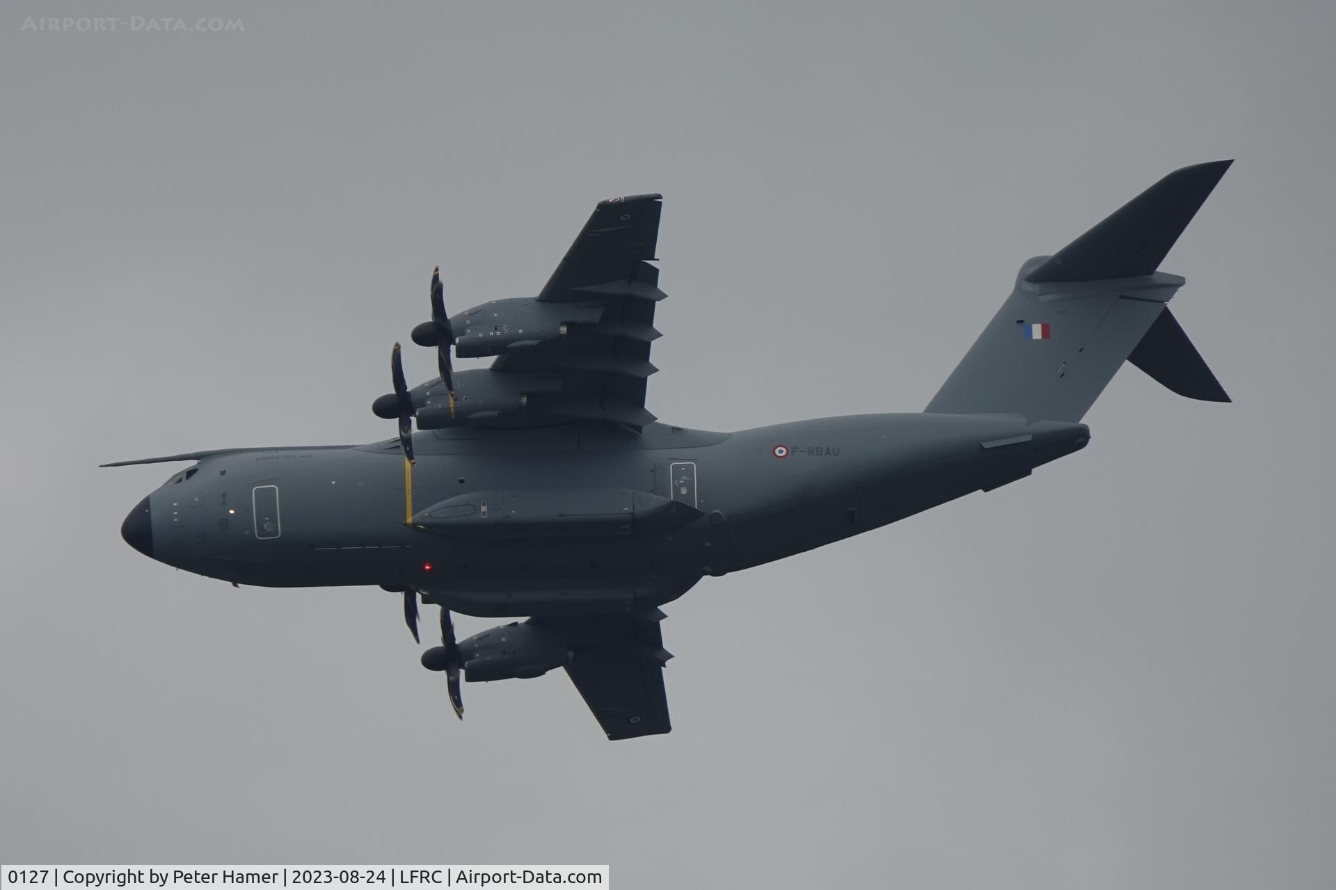 0127, 2022 Airbus A400M-180 Atlas C/N 127, Maupertus. F-RBAU