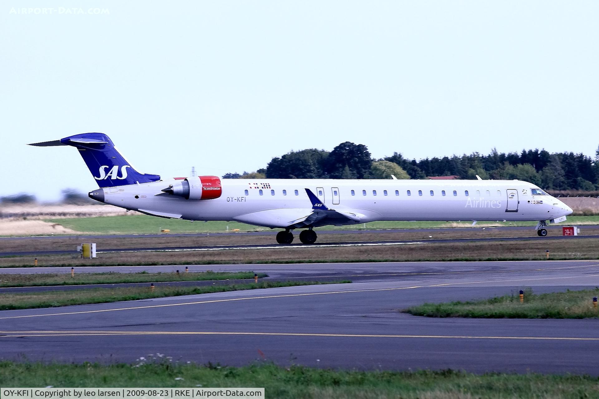 OY-KFI, 2009 Canadair CRJ-900ER (CL-600-2D24) C/N 15242, Roskilde Air Show 23.8.2009