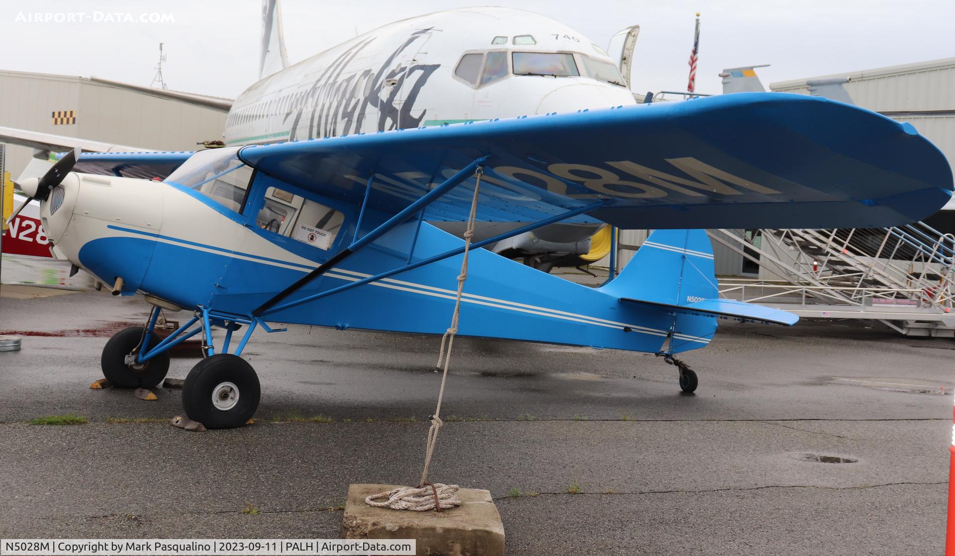 N5028M, 1946 Taylorcraft BC12-D C/N 7617, Taylorcraft BC12-D