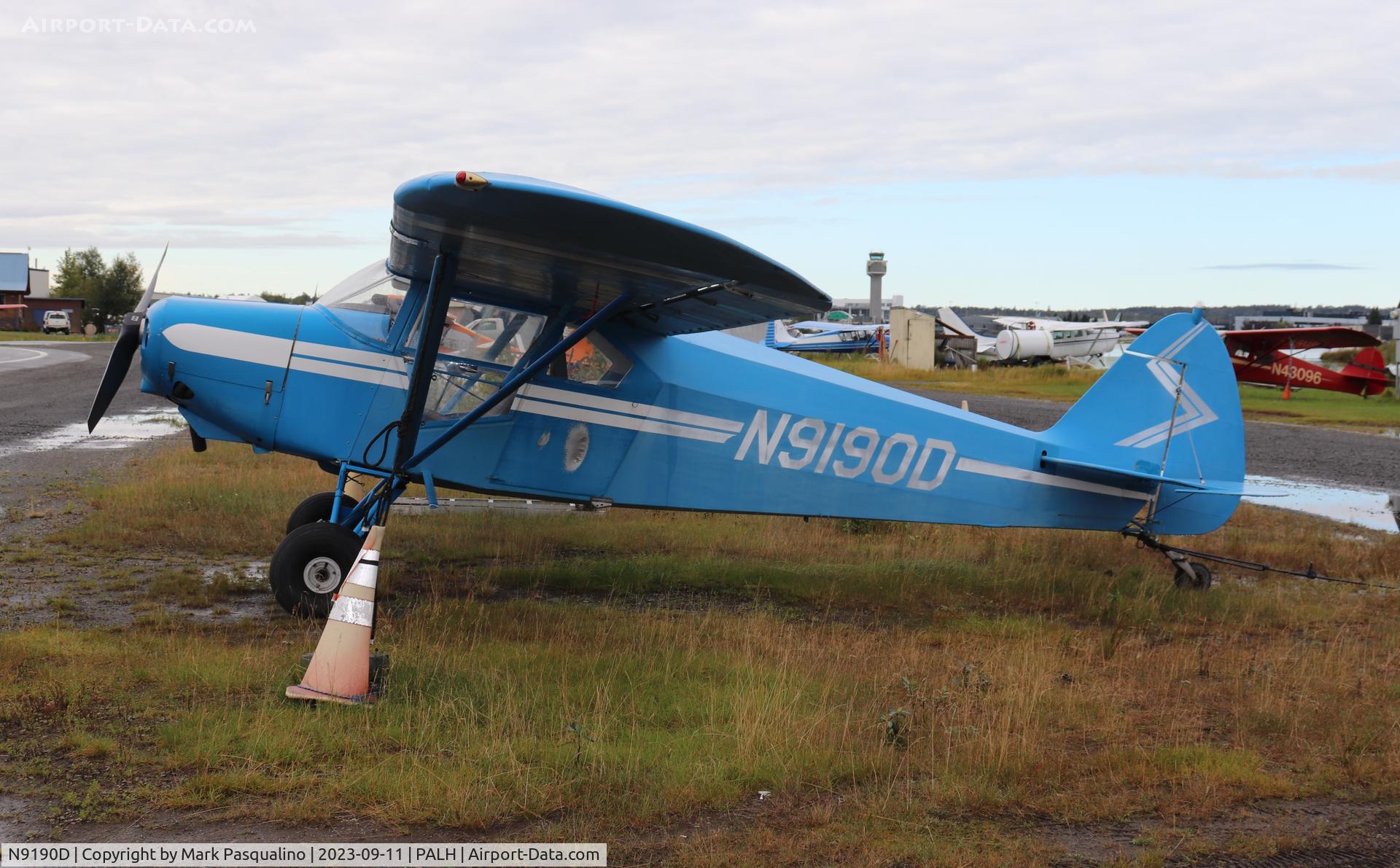 N9190D, 1958 Piper PA-22-160 Tri Pacer C/N 22-6248, Piper PA-20-160