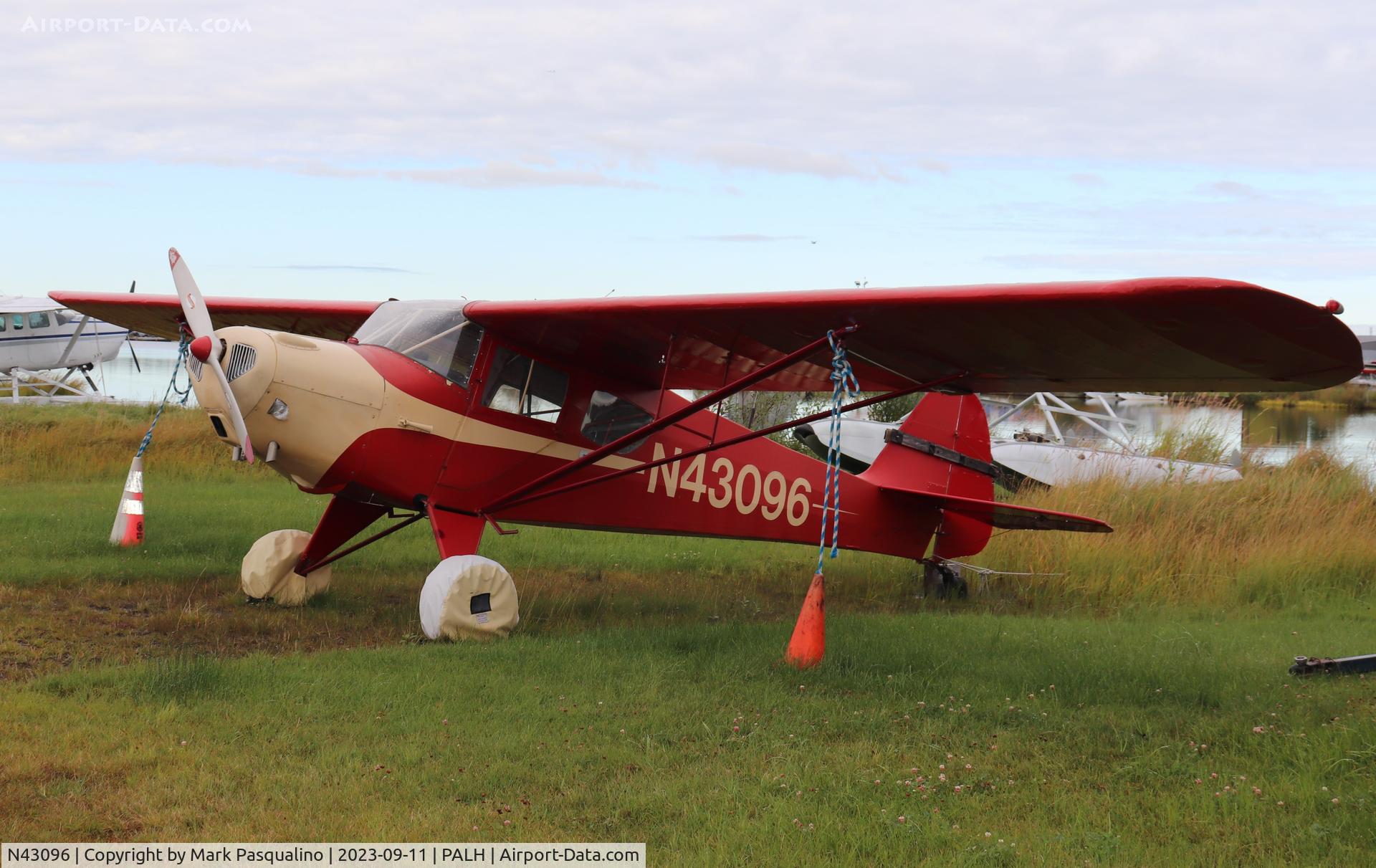 N43096, 1946 Taylorcraft BC12-D C/N 6755, Taylorcraft BC12-D