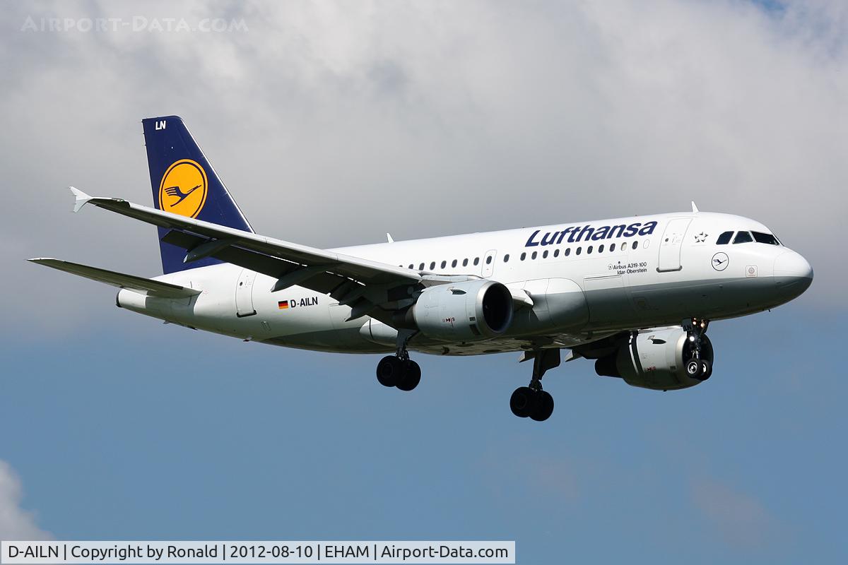 D-AILN, 1997 Airbus A319-114 C/N 700, at spl