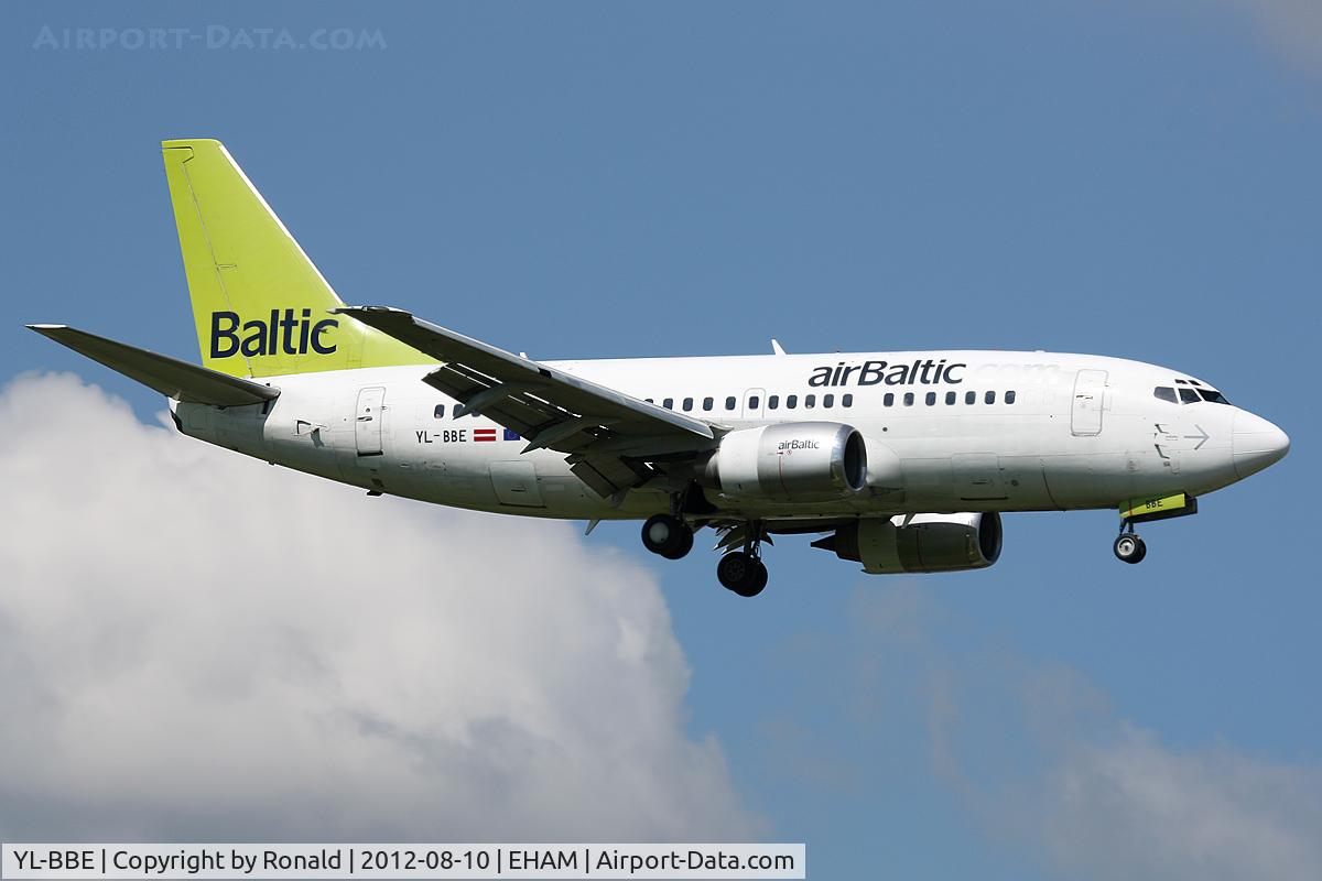YL-BBE, 1998 Boeing 737-53S C/N 29073, at spl