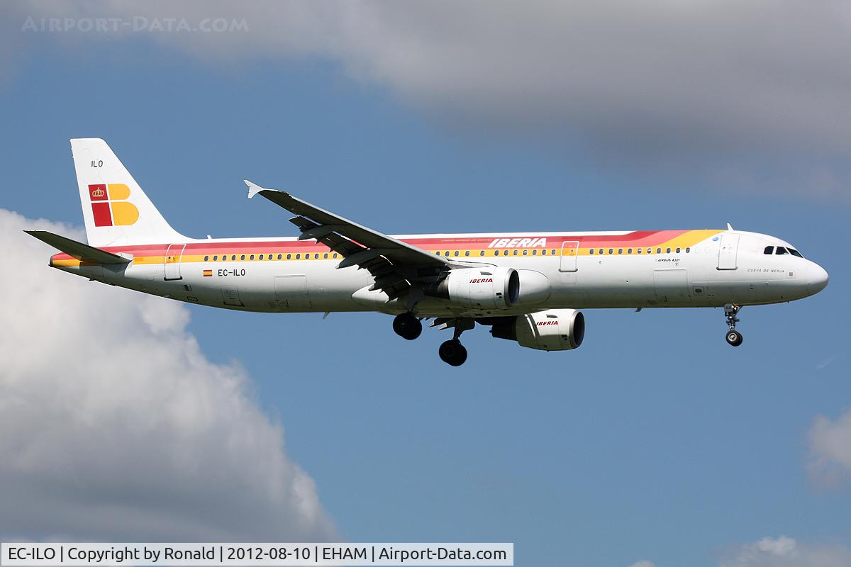 EC-ILO, 2002 Airbus A321-211 C/N 1681, at spl