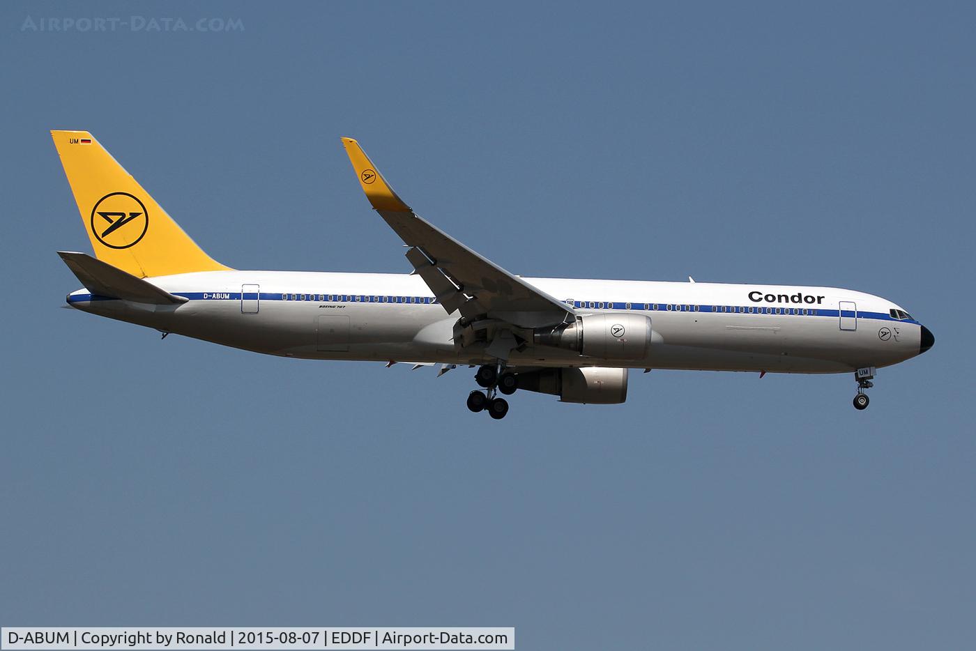 D-ABUM, 1994 Boeing 767-31B C/N 25170, at fra