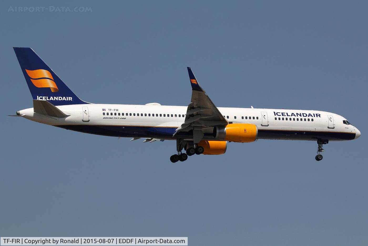 TF-FIR, 1994 Boeing 757-256 C/N 26242, at fra