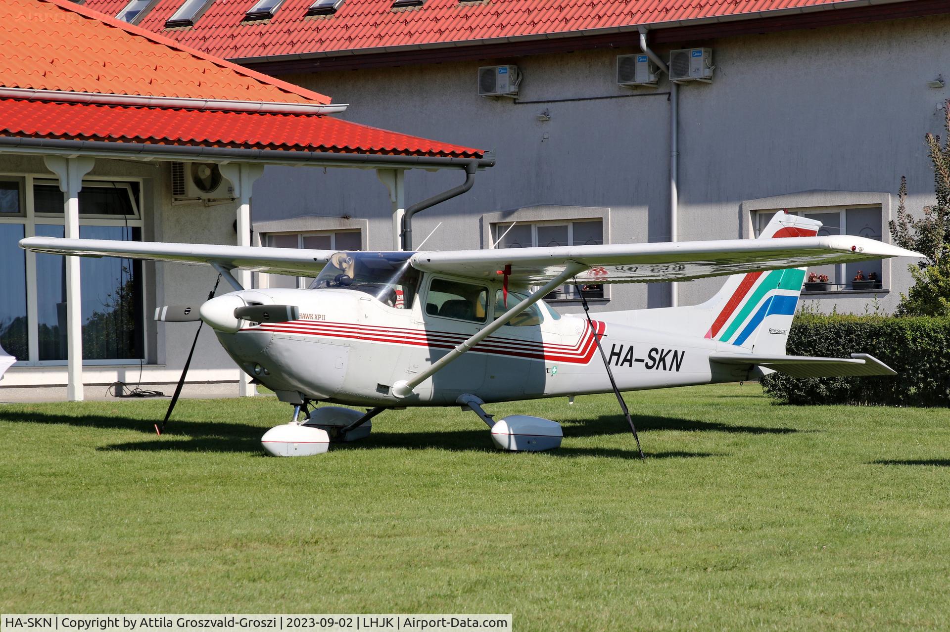 HA-SKN, 1977 Cessna R172K Hawk XP C/N R1722402, LHJK - Jakabszállás Airport, Hungary
