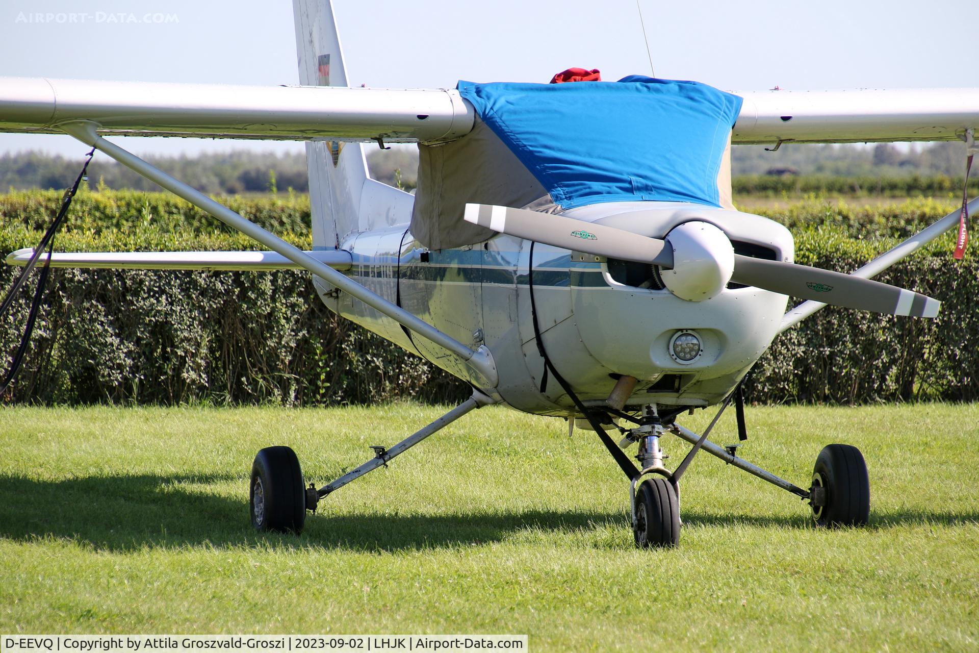 D-EEVQ, Reims F152 C/N 1655, LHJK - Jakabszállás Airport, Hungary