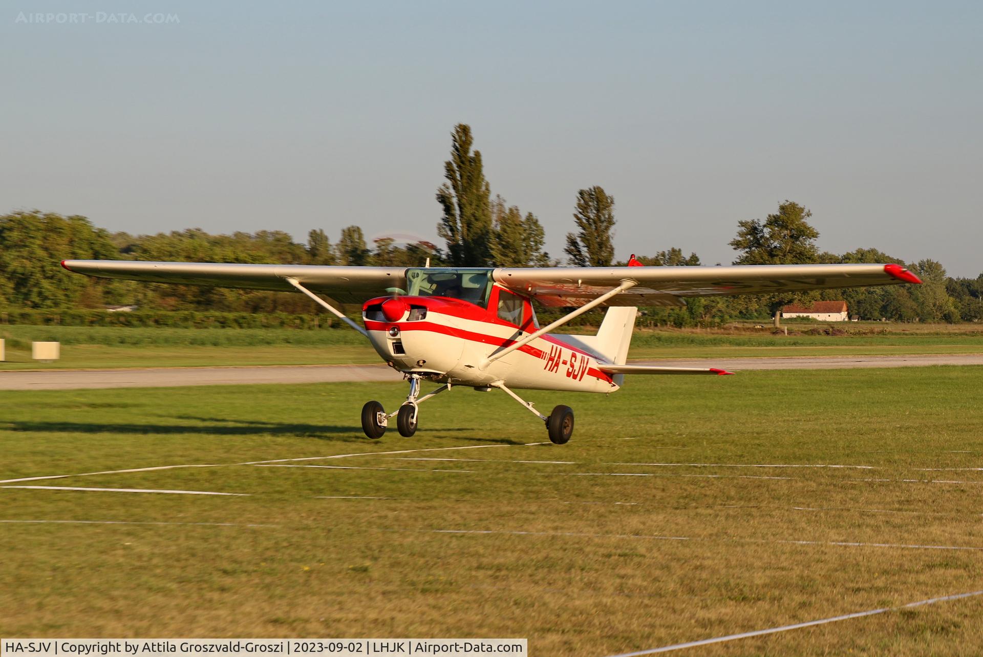 HA-SJV, Cessna 150M C/N 15076400, LHJK - Jakabszállás Airport, Hungary