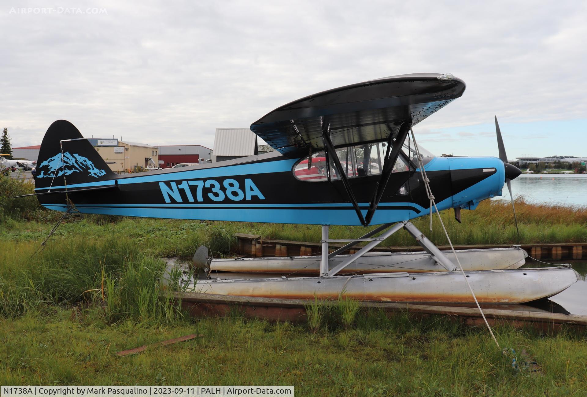 N1738A, 1952 Piper PA-18 C/N 18-1311, Piper PA-18