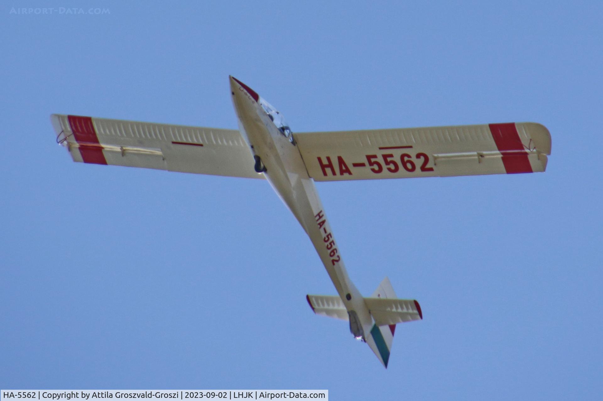 HA-5562, 1989 Rubik R-26SU Góbé 82 C/N AA800072, LHJK - Jakabszállás Airport, Hungary