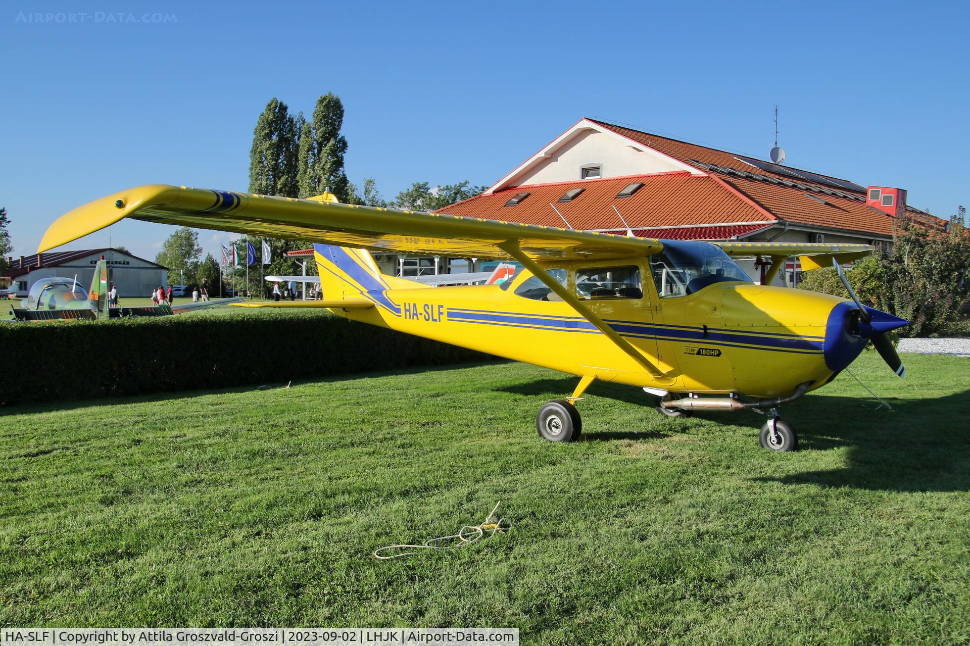 HA-SLF, 1964 Reims F172F Skyhawk C/N F172-0140, LHJK - Jakabszállás Airport, Hungary