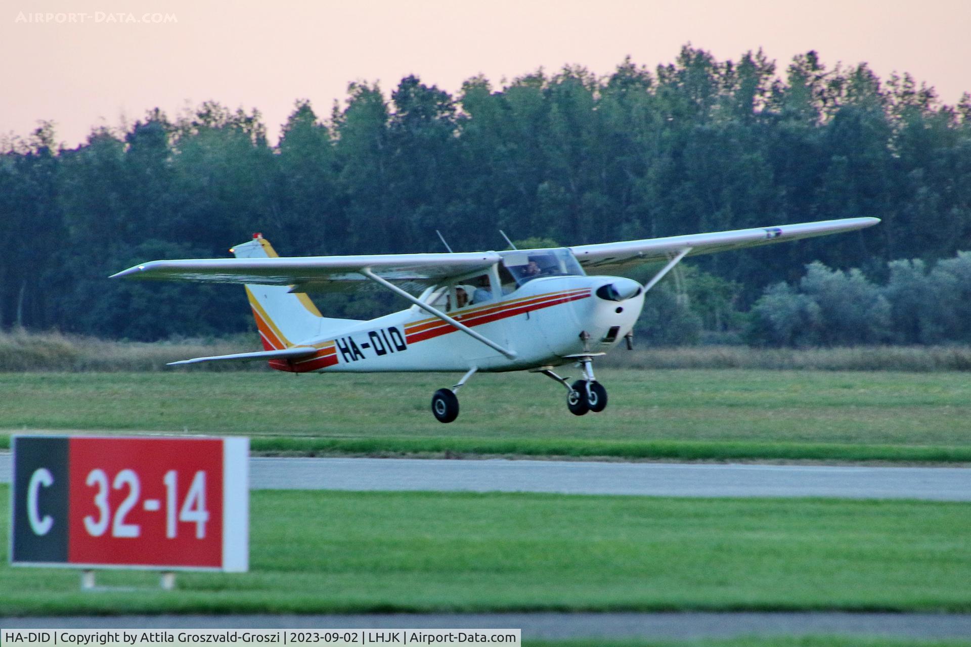 HA-DID, Reims F172E Skyhawk C/N 0078, LHJK - Jakabszállás Airport, Hungary