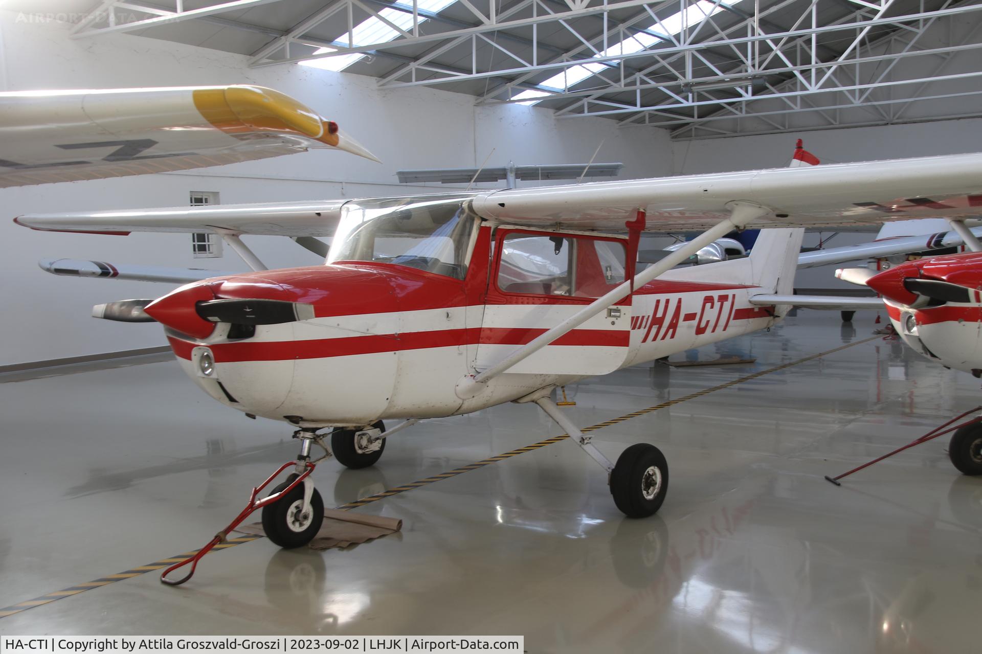 HA-CTI, 1976 Cessna 150M C/N 15078920, LHJK - Jakabszállás Airport, Hungary