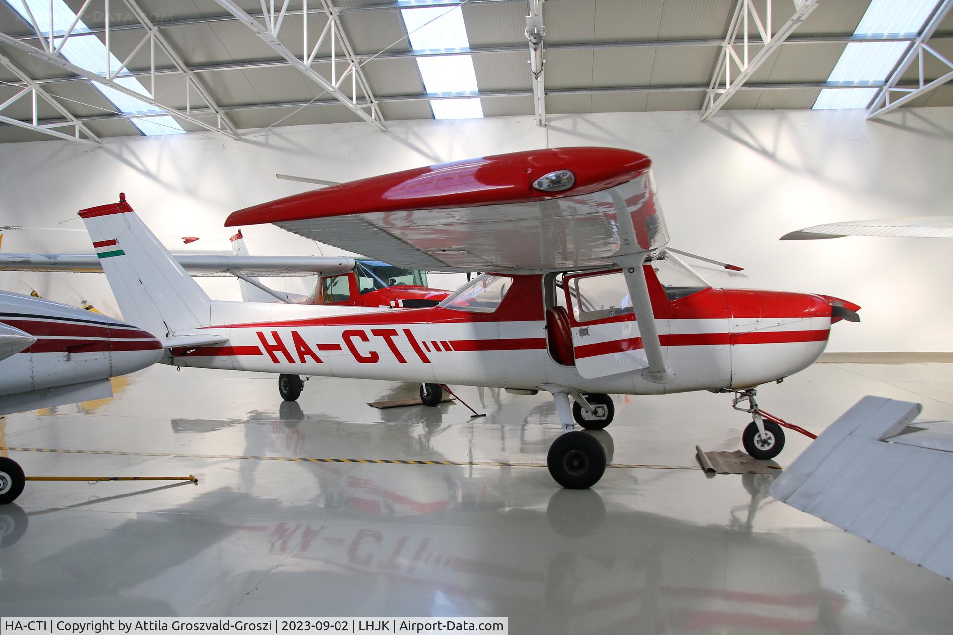 HA-CTI, 1976 Cessna 150M C/N 15078920, LHJK - Jakabszállás Airport, Hungary