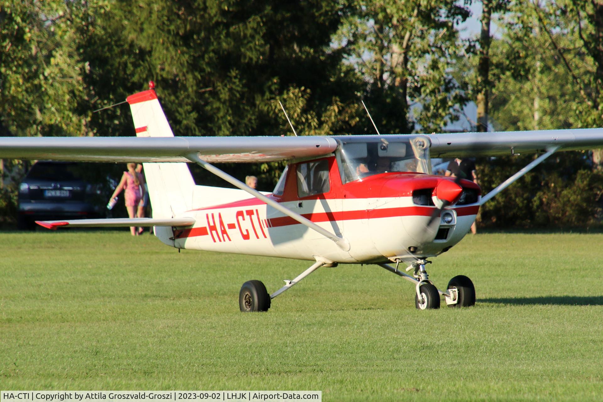 HA-CTI, 1976 Cessna 150M C/N 15078920, LHJK - Jakabszállás Airport, Hungary