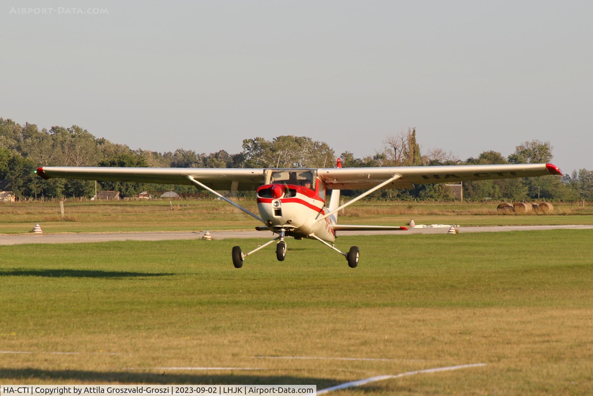 HA-CTI, 1976 Cessna 150M C/N 15078920, LHJK - Jakabszállás Airport, Hungary