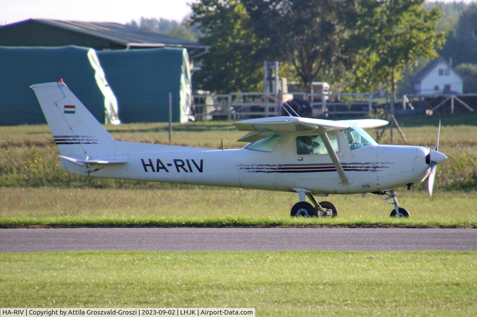 HA-RIV, Cessna 152 C/N 15280199, LHJK - Jakabszállás Airport, Hungary