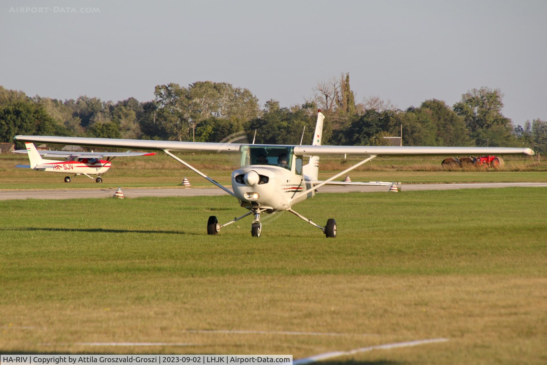 HA-RIV, Cessna 152 C/N 15280199, LHJK - Jakabszállás Airport, Hungary