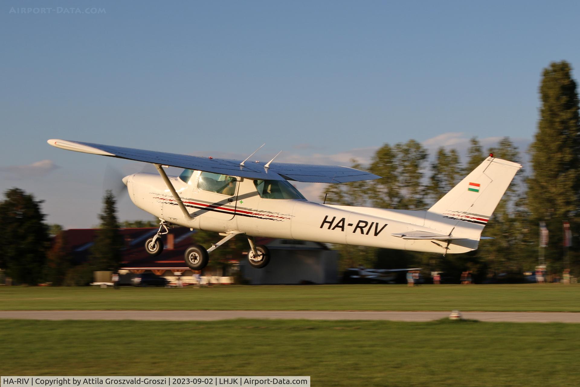 HA-RIV, Cessna 152 C/N 15280199, LHJK - Jakabszállás Airport, Hungary