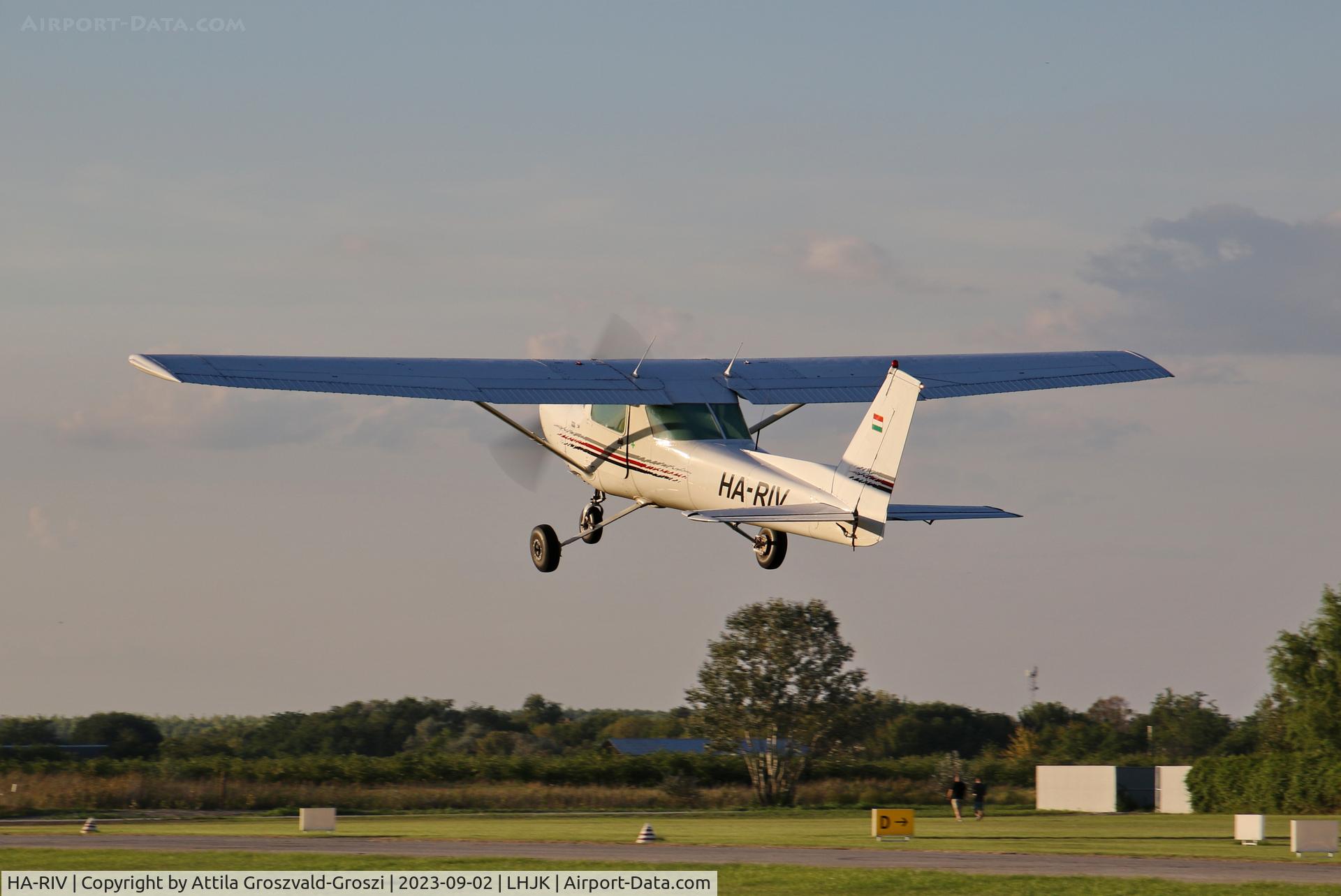 HA-RIV, Cessna 152 C/N 15280199, LHJK - Jakabszállás Airport, Hungary