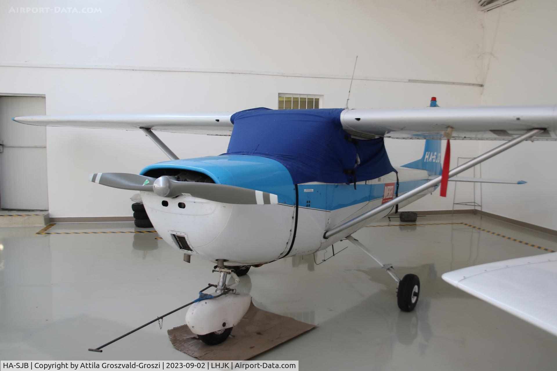 HA-SJB, 1964 Cessna 150D C/N 15060596, LHJK - Jakabszállás Airport, Hungary