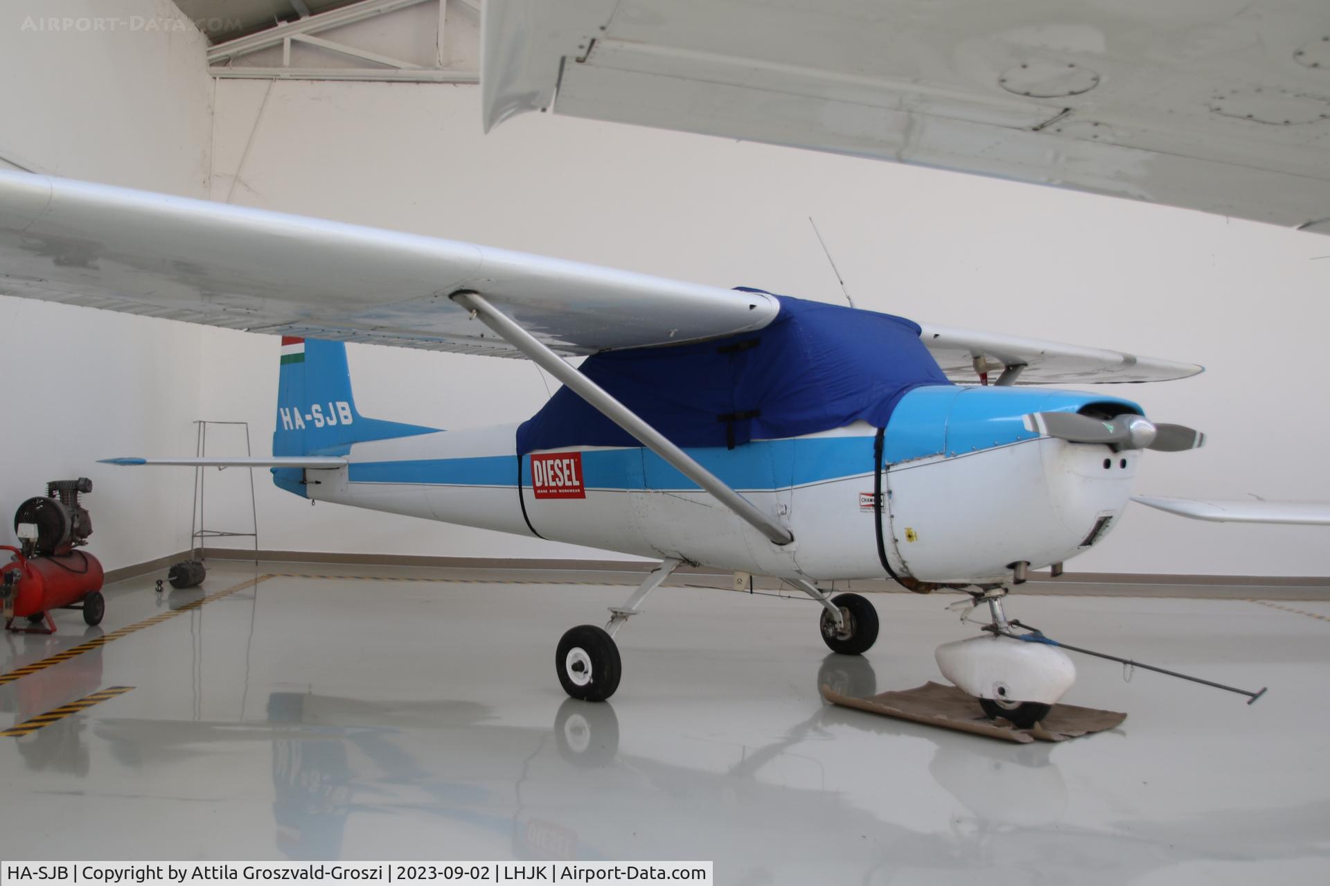 HA-SJB, 1964 Cessna 150D C/N 15060596, LHJK - Jakabszállás Airport, Hungary