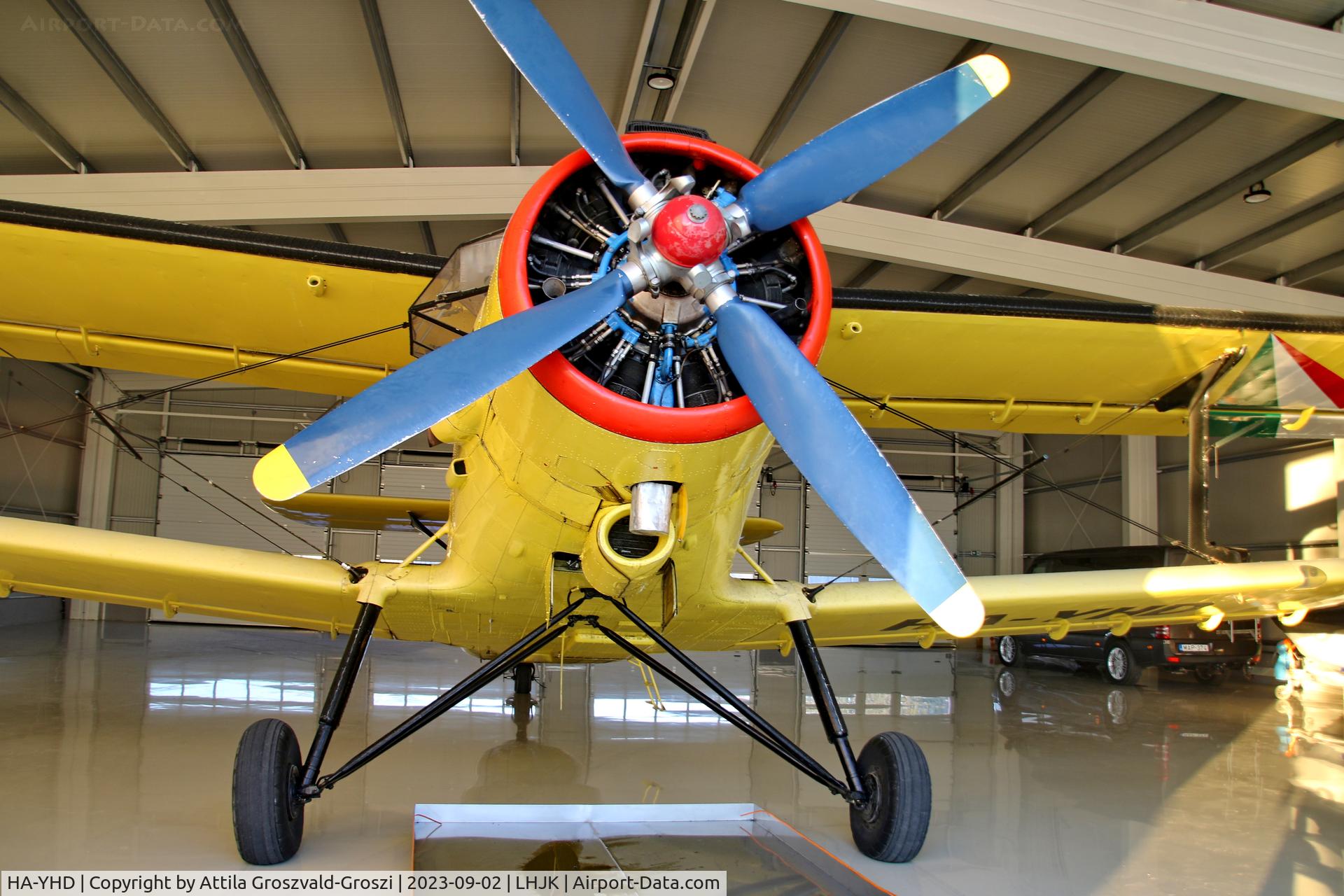 HA-YHD, Antonov (PZL-Mielec) An-2PF C/N 1G187-36, LHJK - Jakabszállás Airport, Hungary