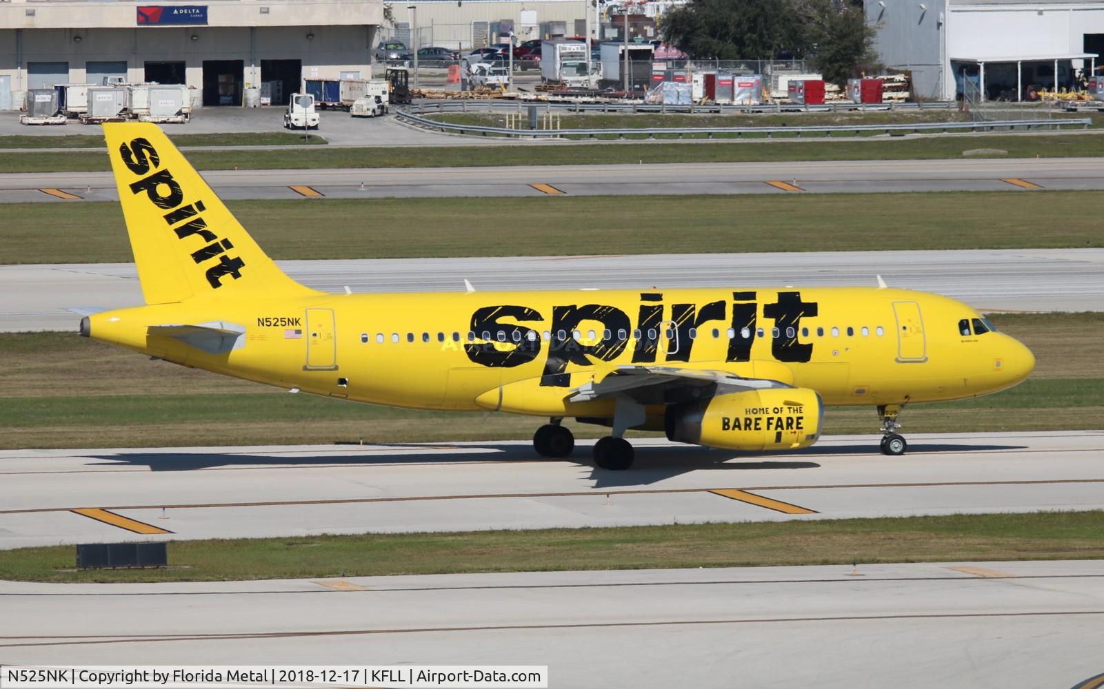 N525NK, 2006 Airbus A319-132 C/N 2942, NKS A319 zx FLL-LGA