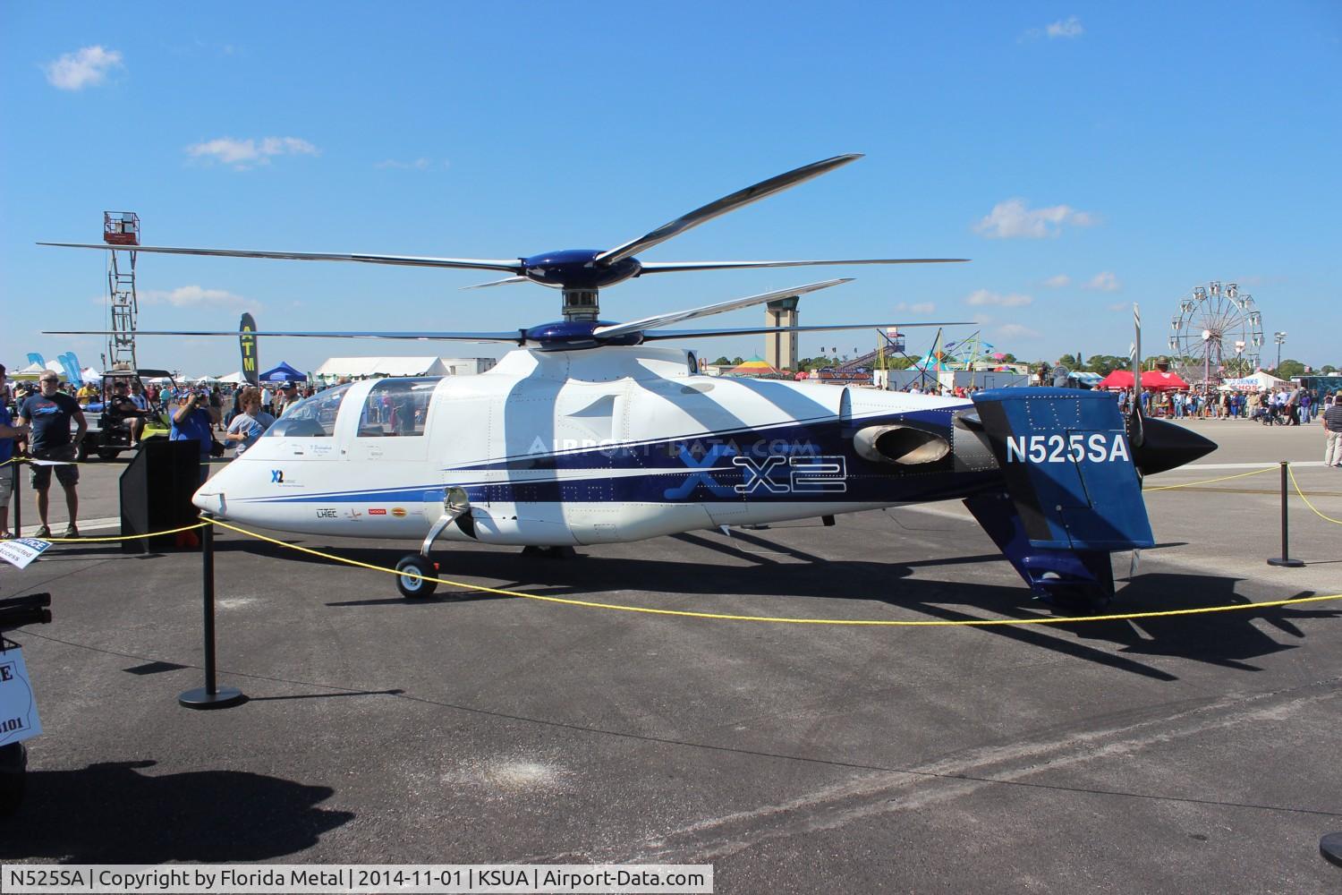 N525SA, 2008 Schweizer SHM-41A C/N 0001, Sikorsky X2 zx