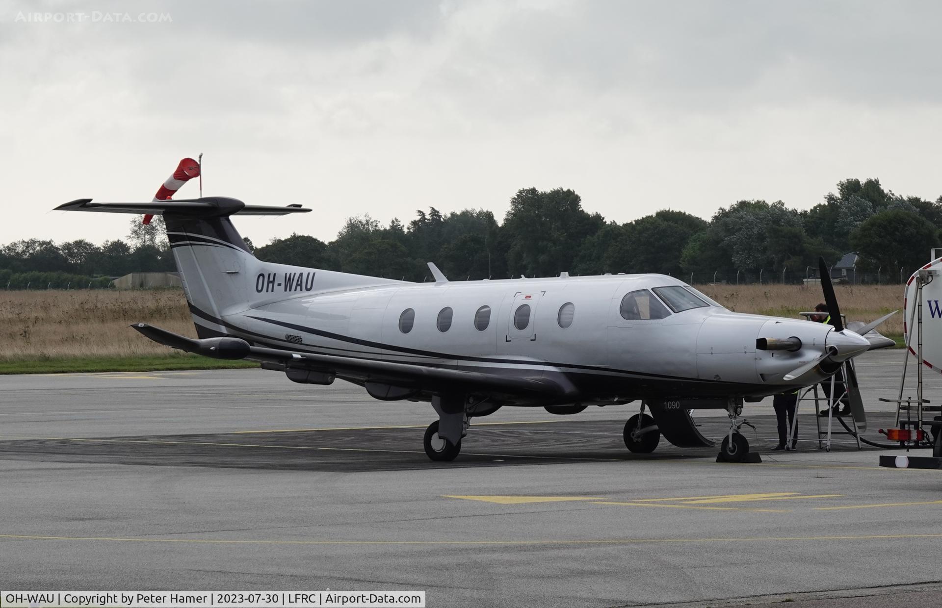 OH-WAU, 2009 Pilatus PC-12/47E C/N 1090, Cherbourg