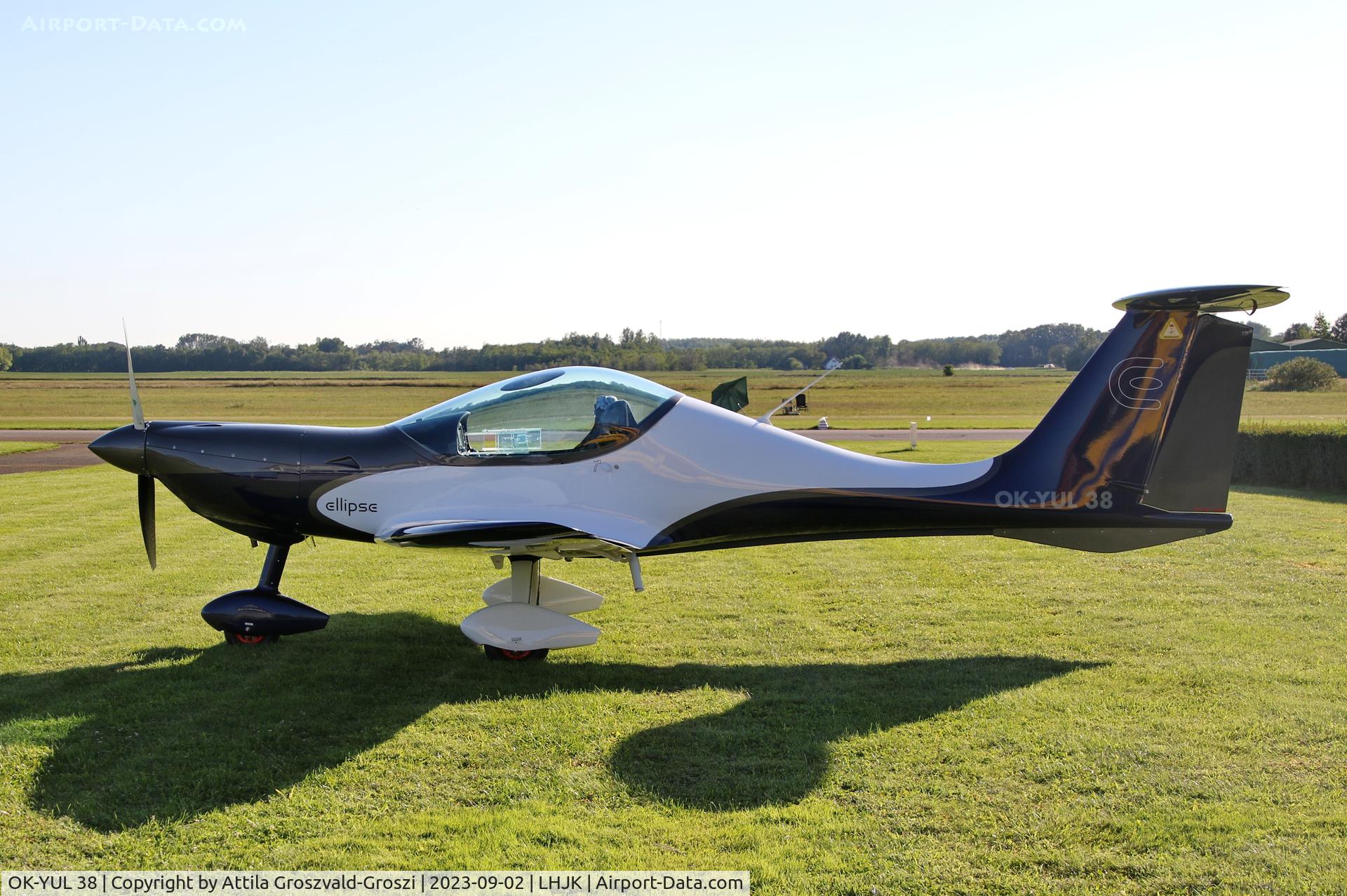 OK-YUL 38, A2 CZ Ellipse Spirit, LHJK - Jakabszállás Airport, Hungary