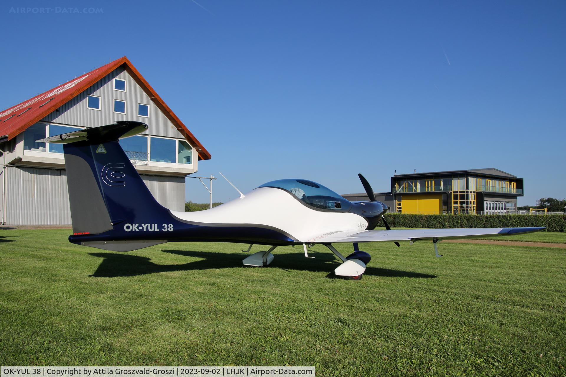 OK-YUL 38, A2 CZ Ellipse Spirit, LHJK - Jakabszállás Airport, Hungary