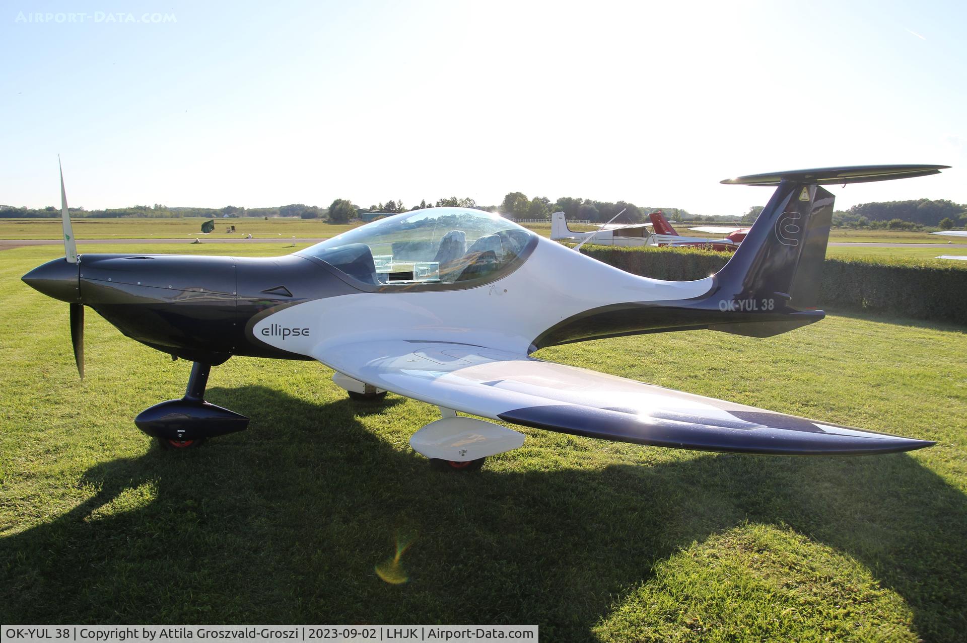 OK-YUL 38, A2 CZ Ellipse Spirit, LHJK - Jakabszállás Airport, Hungary