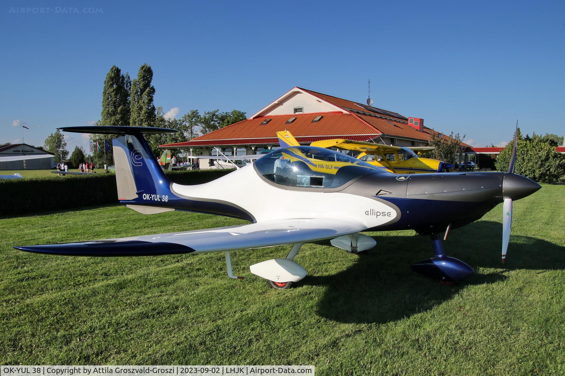 OK-YUL 38, A2 CZ Ellipse Spirit, LHJK - Jakabszállás Airport, Hungary