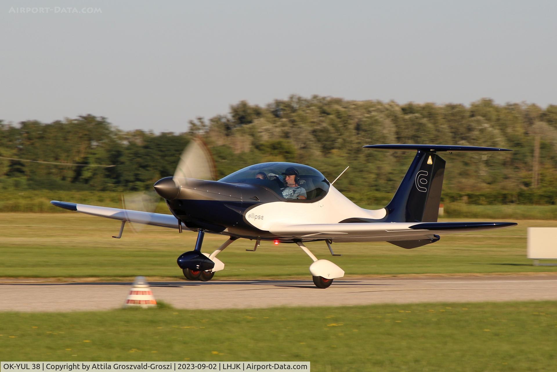 OK-YUL 38, A2 CZ Ellipse Spirit, LHJK - Jakabszállás Airport, Hungary
