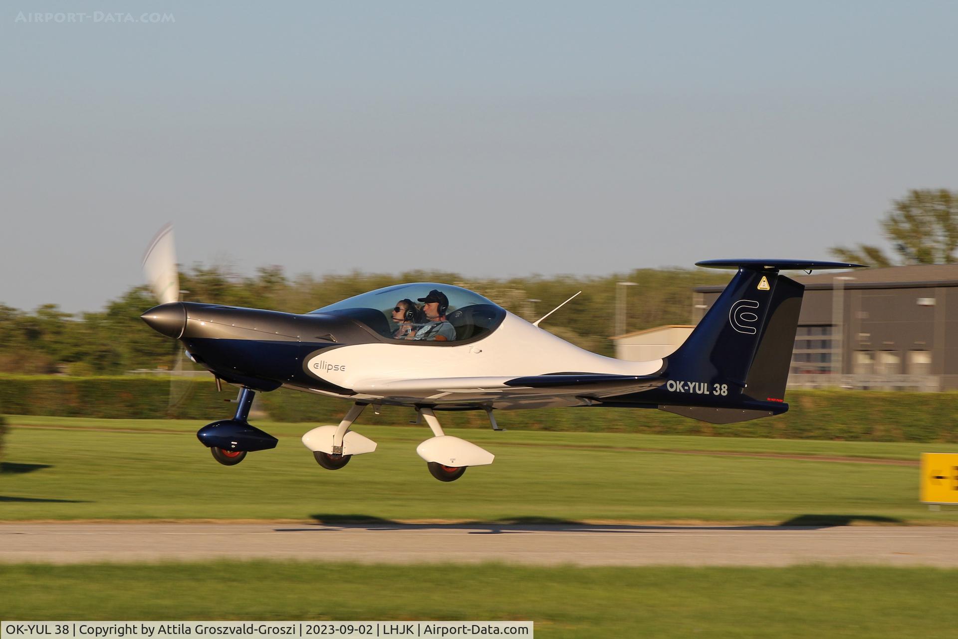 OK-YUL 38, A2 CZ Ellipse Spirit, LHJK - Jakabszállás Airport, Hungary
