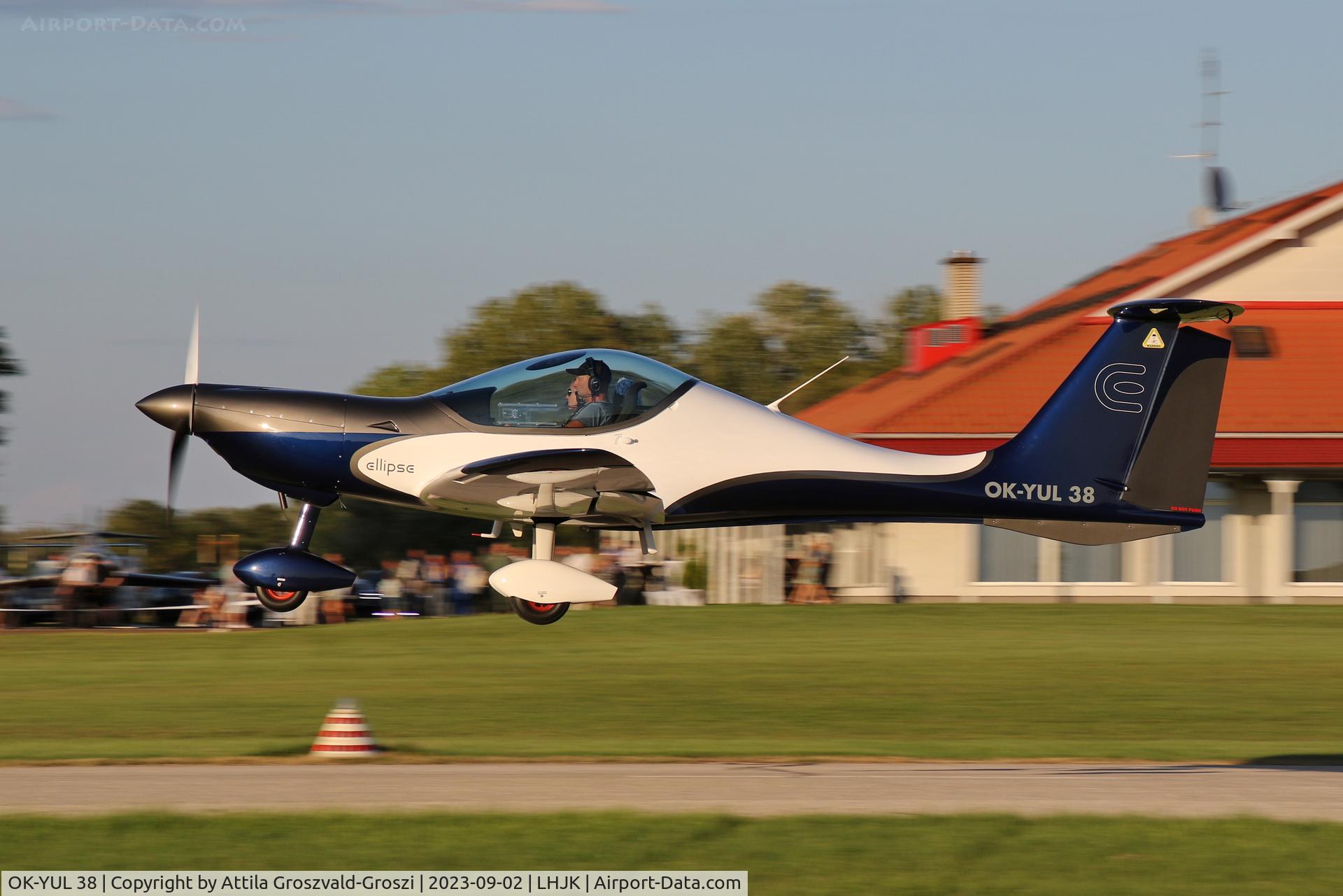 OK-YUL 38, A2 CZ Ellipse Spirit, LHJK - Jakabszállás Airport, Hungary