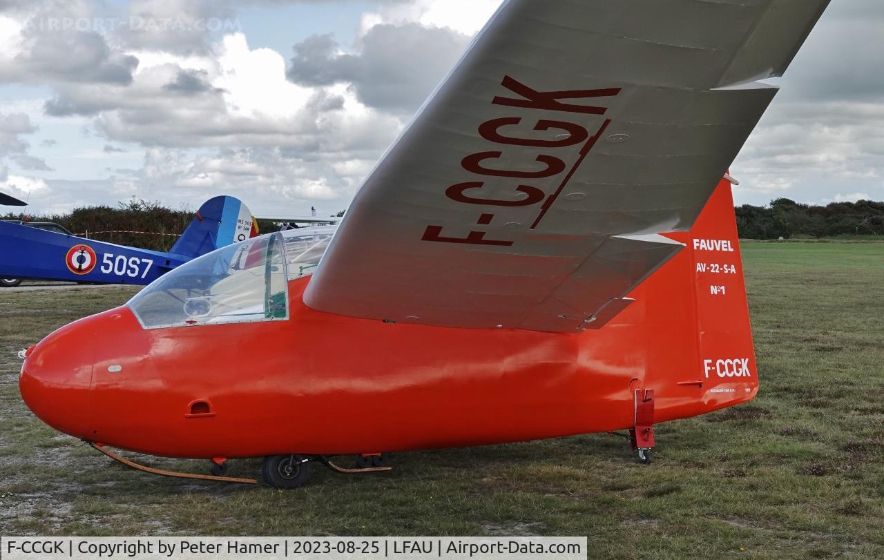 F-CCGK, Fauvel AV-22S C/N 1, Camp Maneyrol. Cent ans de vol en planeur