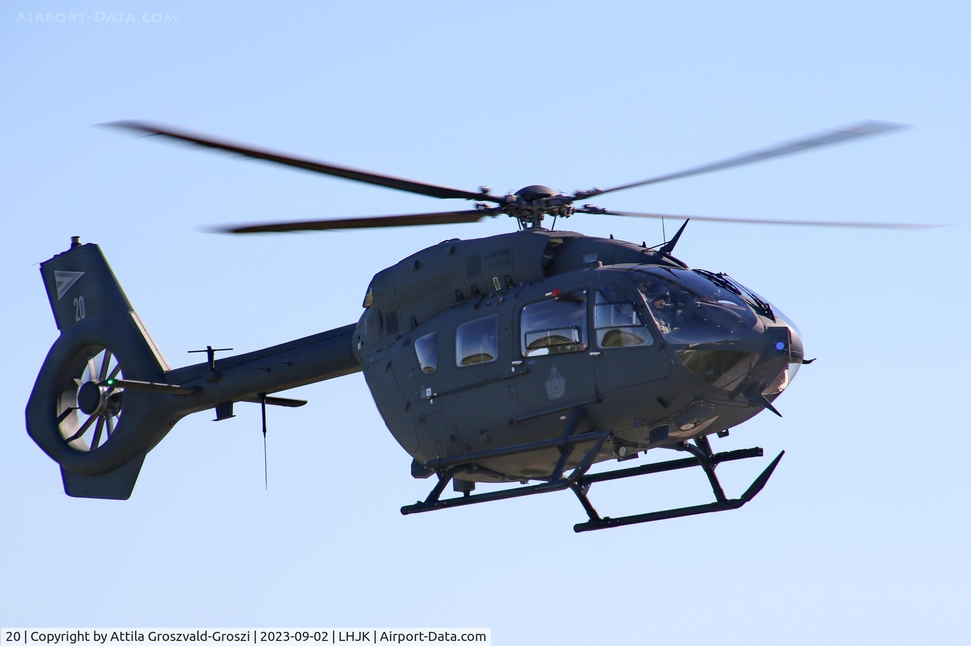 20, 2019 Airbus Helicopters BK-117D-2M C/N 20348, LHJK - Jakabszállás Airport, Hungary