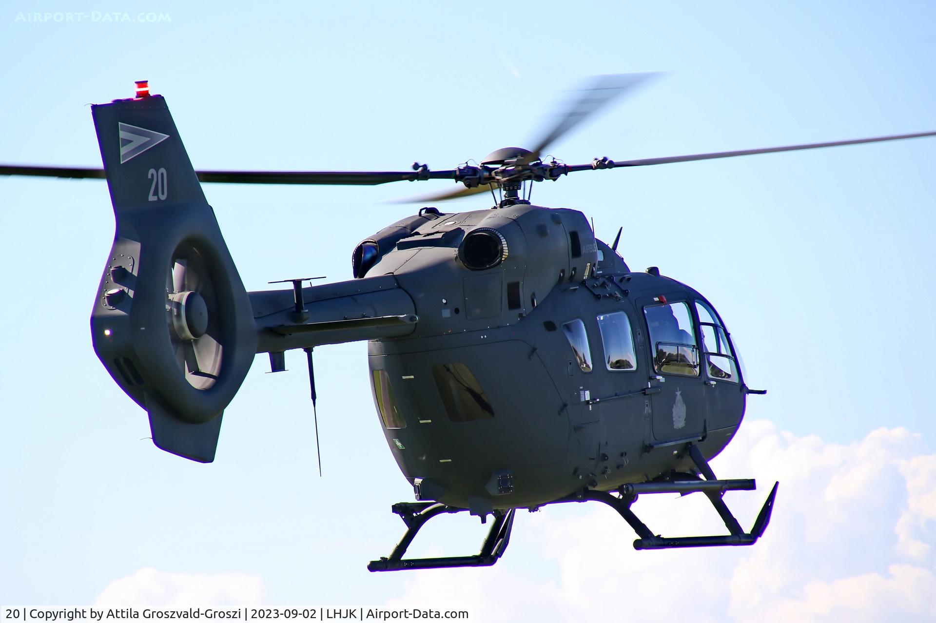 20, 2019 Airbus Helicopters BK-117D-2M C/N 20348, LHJK - Jakabszállás Airport, Hungary