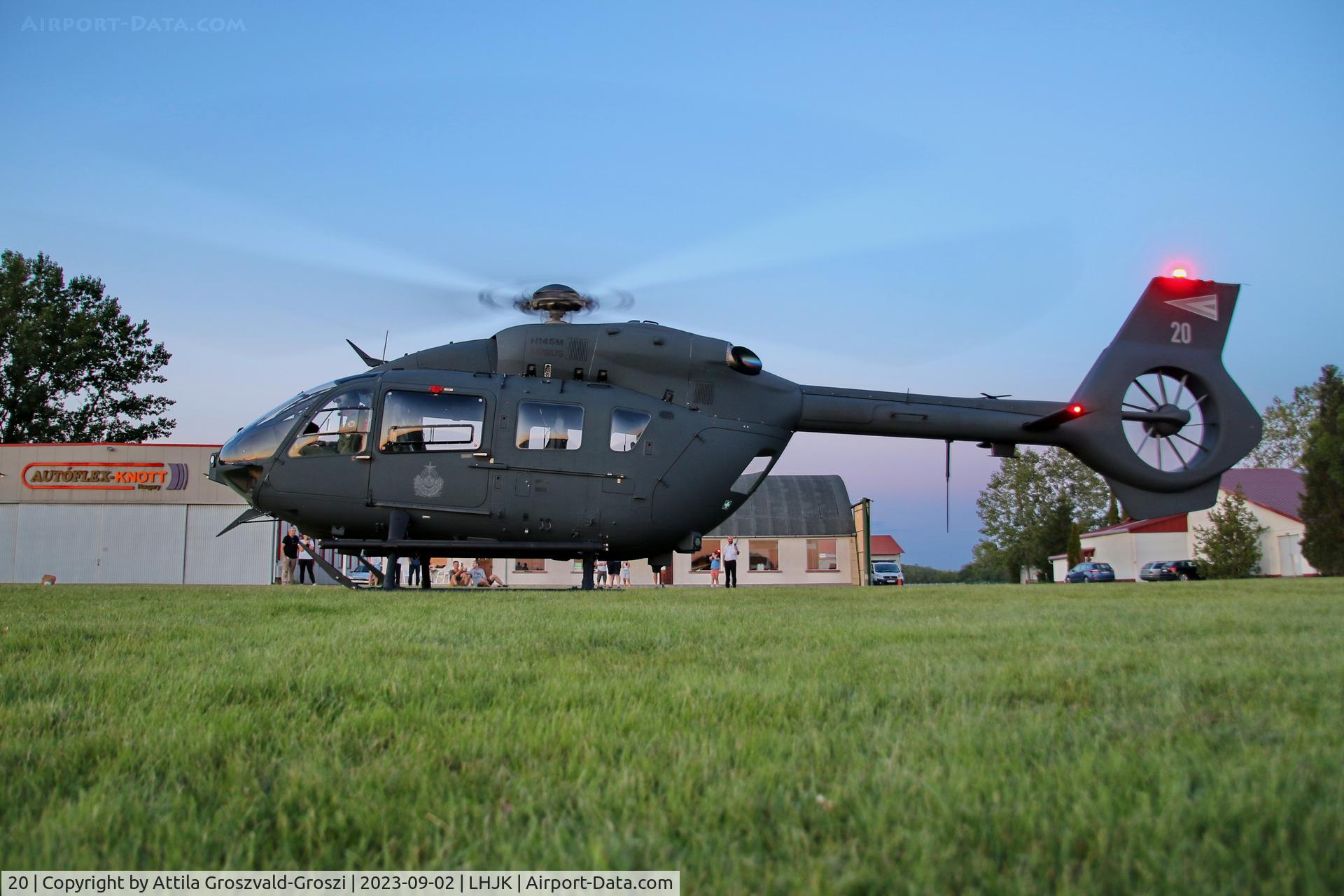 20, 2019 Airbus Helicopters BK-117D-2M C/N 20348, LHJK - Jakabszállás Airport, Hungary