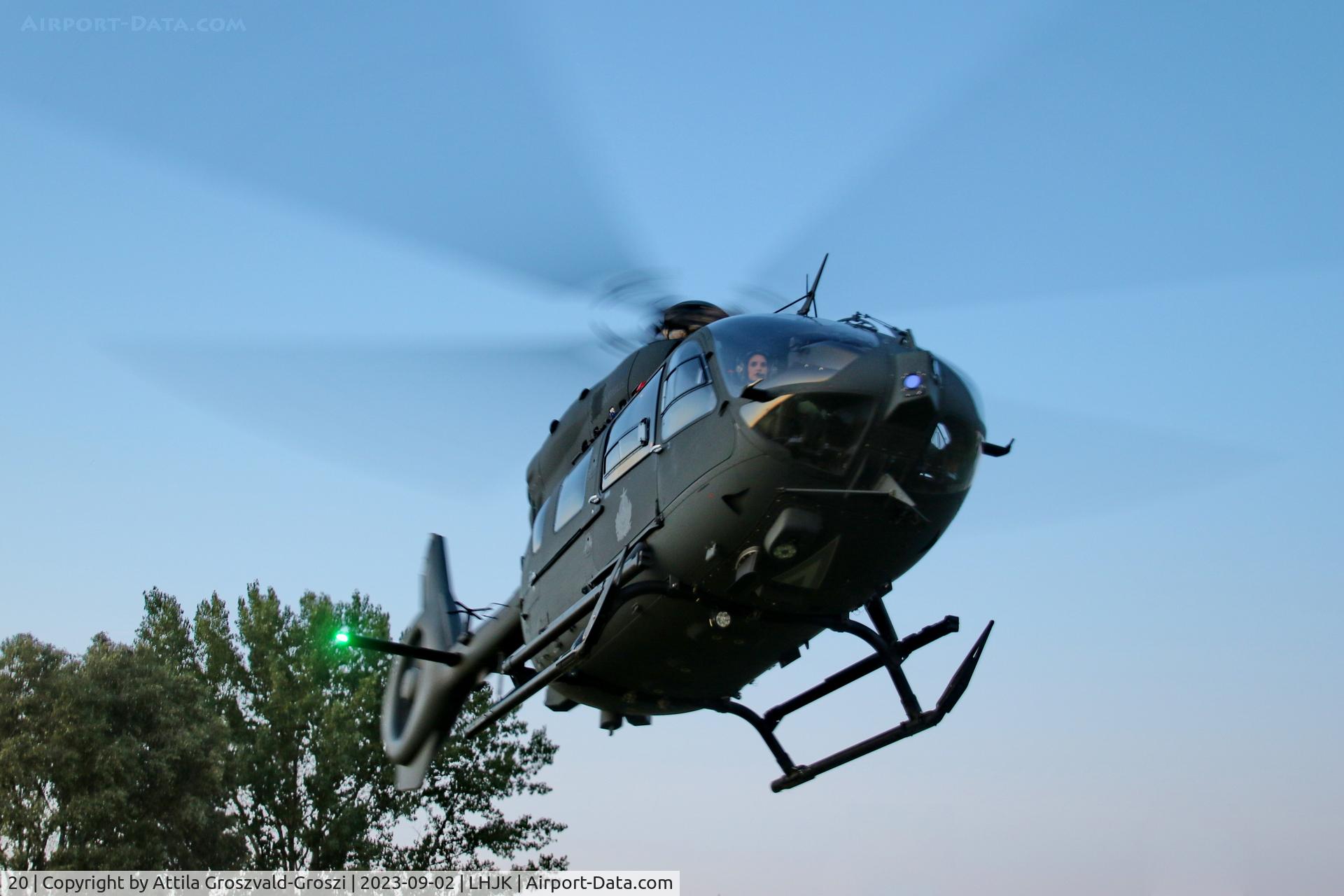20, 2019 Airbus Helicopters BK-117D-2M C/N 20348, LHJK - Jakabszállás Airport, Hungary