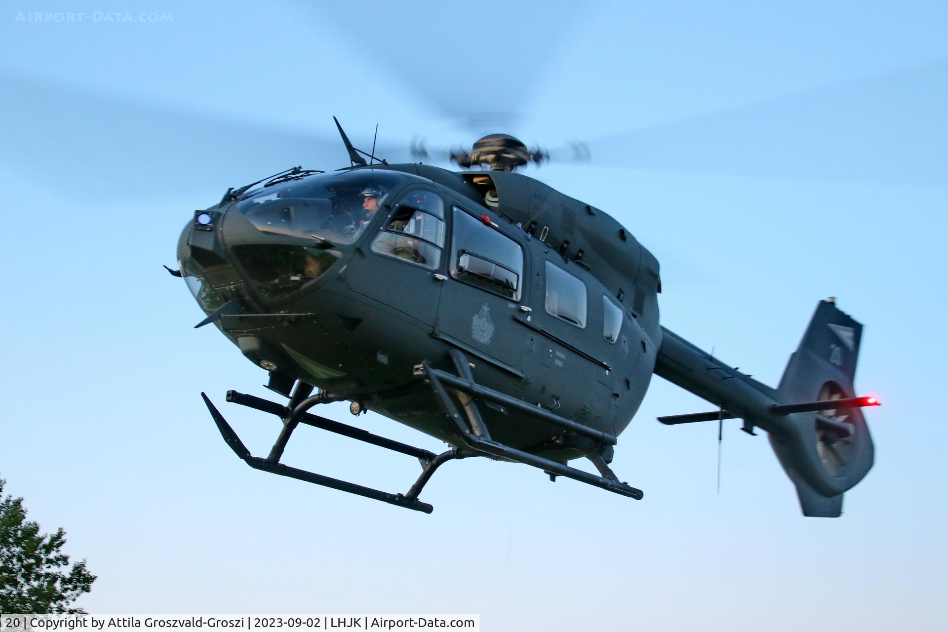 20, 2019 Airbus Helicopters BK-117D-2M C/N 20348, LHJK - Jakabszállás Airport, Hungary